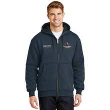 Load image into Gallery viewer, ACSTAFF Heavyweight Full-Zip Hooded Sweatshirt with Thermal Lining Embroidered<Strictly for Staff Only>