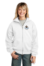 Load image into Gallery viewer, AC Youth Core Fleece Full-Zip Hooded Sweatshirt