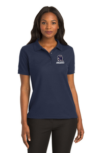 ATSTAFF Ladies Silk Touch Polo  Embroidered<Strictly for Staff Only>