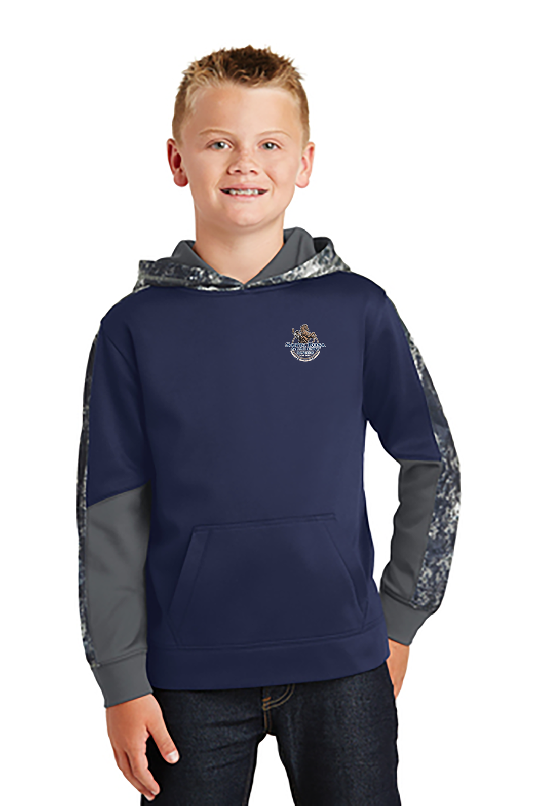 AC/AT-Youth Fleece Hooded Pullover